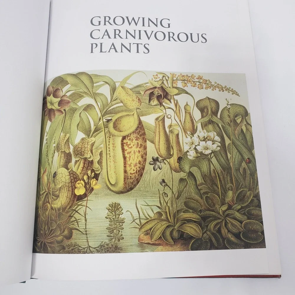 Growing Carnivorous Plants Book Barry Rice Hardcover Timer Press
